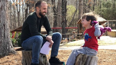 Time Traveler Mike Iskandar interviews 4-year-old Davey on the path to interviewing 40 people from ages 1 to 40 in the year leading up to his 40th birthday. When Iskandar asked Davey, "What advice do you have for me?", the 4-year-old looked at him and said, "I like you." On a quest for self compassion, Davey's words were exactly what Iskandar needed to hear from a younger version of himself.