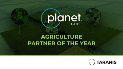 Planet Labs Agriculture Partner of the Year