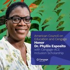 The American Council on Education (ACE) and Cengage Award Dr. Phyllis Esposito with the Cengage - ACE Inclusion Scholarship