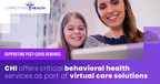 President's Call for Expanded Mental Health Services Aligns with Competitive Health Virtual Care Solutions Supporting Behavioral Health in Post-Pandemic Era