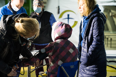 Samaritan's Purse has opened an Emergency Field Hospital in Ukraine. Doctors and nurses from around the world are treating critical medical needs of families impacted by conflict while reminding them they are not alone or forgotten.
