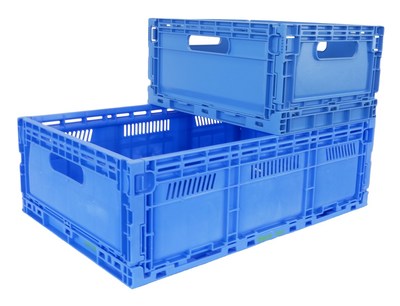 Tosca offers two sizes of its reusable plastic crate for seafood. The crate is designed to eliminate supply chain waste, reduce costs, and improve storage efficiency.