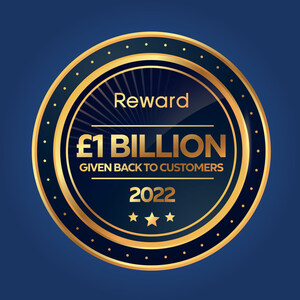 REWARD HAS DELIVERED OVER £1 BILLION TO CUSTOMERS ON BEHALF OF BANKS &amp; MERCHANTS, AND IS ACCELERATING TO ACHIEVE £3 BILLION BY 2025