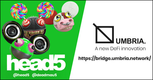 Umbria Partners with head5 to Make deadmau5 x Smearballs NFT Series Available to a Wider Audience