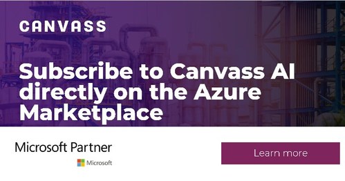Canvass AI SaaS Platform Now Available in the Microsoft Azure Marketplace