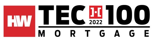HousingWire 2022 Tech 100 Mortgage Award Logo