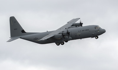 The 500th C-130J Super Hercules delivered by Lockheed Martin is a C-130J-30 airlifter operated by the West Virginia Air National Guard. (Lockheed Martin photo by David Key)