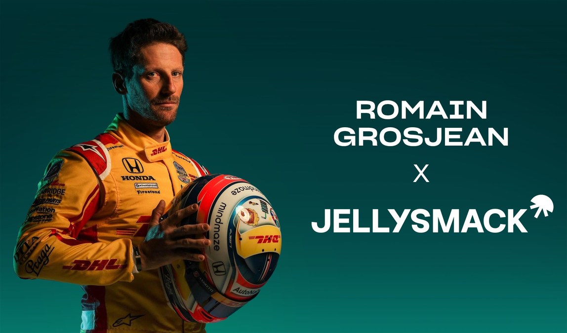 PRO DRIVER ROMAIN GROSJEAN SPEEDS INTO PARTNERSHIP WITH JELLYSMACK - Vimarsana News