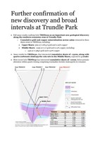 Further confirmation of new discovery and broad intervals at Trundle Park - full press release with accompanying figures and tables (CNW Group/Kincora Copper Limited)