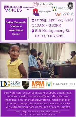Unsilenced Voices Debuts Domestic Violence Awareness Tour in Texas