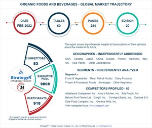 New Analysis from Global Industry Analysts Reveals Steady Growth for Organic Foods and Beverages, with the Market to Reach $411.9 Billion Worldwide by 2026