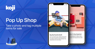 Pop Up Shop on the Koji App Store