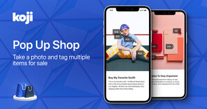 Creator Economy Platform Koji Announces "Pop Up Shop" App