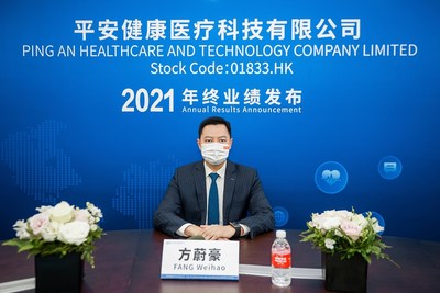 Mr. Fang Weihao, Chairman and CEO of Ping An Good Doctor in the annual results presentation conference call