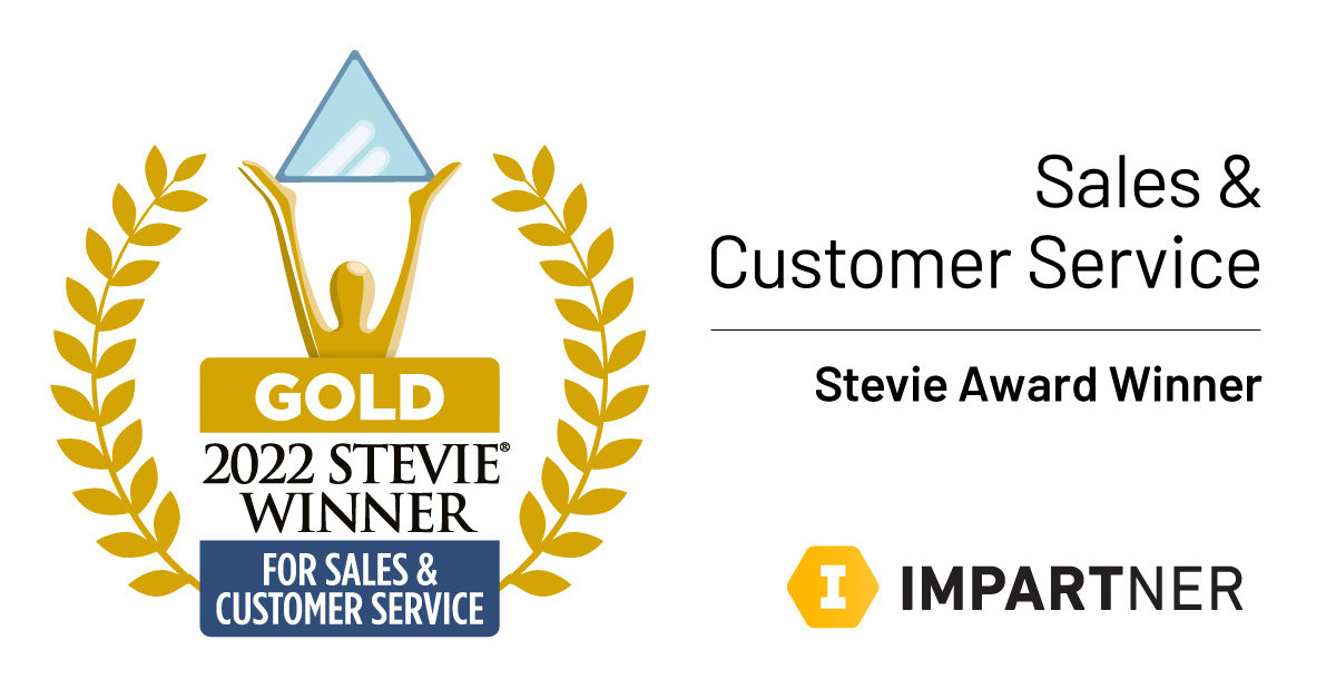 Impartner Wins Gold Stevie® Award for Innovation in Partner Experience