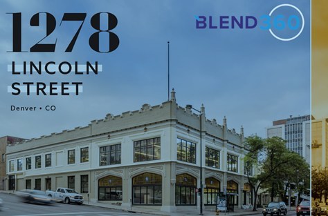 Blend360's new Denver headquarters at 1278 Lincoln Street