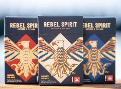 Rebel Spirit Cannabis Pre-Roll Boxes