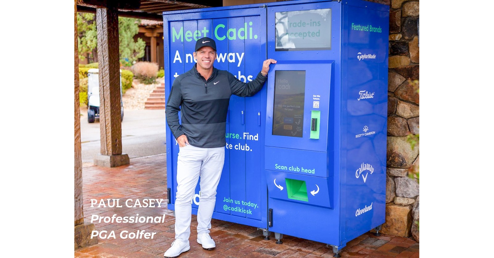 PGA Tour Pro Paul Casey Joins Cadi!