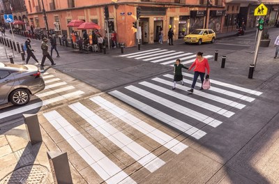 3M announces school zone transformations to increase pedestrian visibility and road safety (Photo credit: 3M).