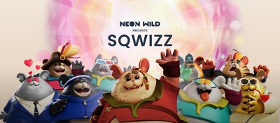 Neon Wild, a metaverse platform for families, enters web3 with an NFT drop of 500 playable Sqwizz.