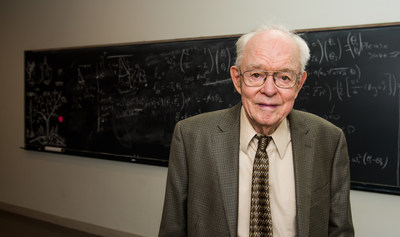 Dr. Eugene Parker at the University of Chicago. (Credit: University of Chicago)