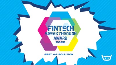 Stampli Receives Second Consecutive FinTech Breakthrough Award in 2022 for “Best Accounts Payable Solution”