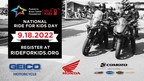 The Pediatric Brain Tumor Foundation Announces Second Annual National Ride for Kids Day in Collaboration with American Honda, the Comoto Family of Brands, and GEICO Motorcycle