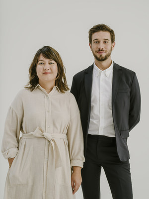 Jennifer Fitzgerald and Francois de Lame, co-founders of Policygenius