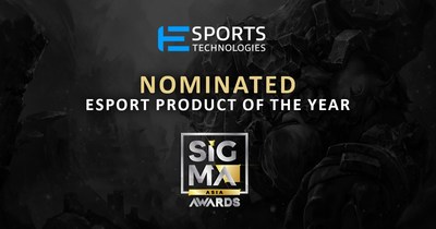 Esports Technologies Nominated for SiGMA Asia Award