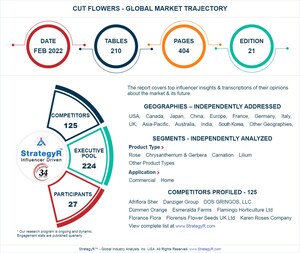 New Study from StrategyR Highlights a $41.4 Billion Global Market for Cut Flowers by 2026