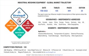 With Market Size Valued at $2.6 Billion by 2026, it`s a Healthy Outlook for the Global Industrial Weighing Equipment Market