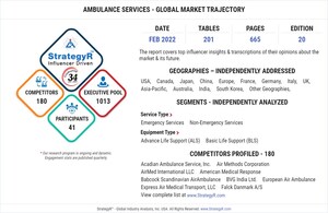 Global Ambulance Services Market to Reach $50.9 Billion by 2026
