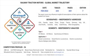 A $11.6 Billion Global Opportunity for Railway Traction Motors by 2026 - New Research from StrategyR