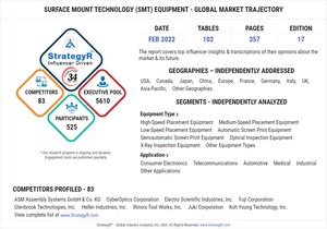 New Study from StrategyR Highlights a $4.3 Billion Global Market for Surface Mount Technology (SMT) Equipment by 2026