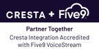 Five9 Partners with Cresta to Deliver AI-Driven Real-Time Intelligence