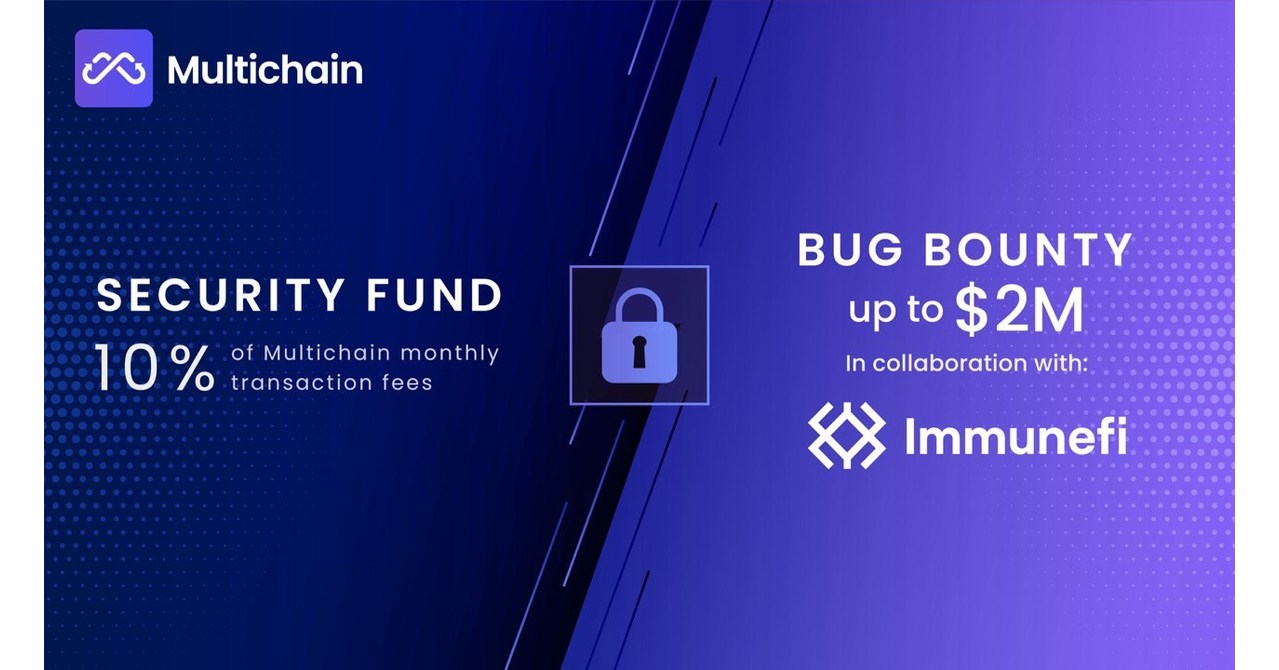 Multichain announced 10% of its monthly transaction fees to set aside for Security Fund