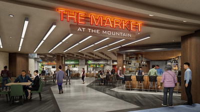 The Market at the Mountain will feature several fast-casual dining options including New Mexico's first Wahlburgers and Samurai Sam's.