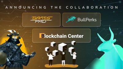 GamesPad and BullPerks Announce The Collaboration With Blockchain Center