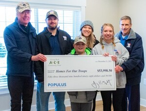 ACE Cash Express Raises Over $53,000 for Veterans Specially Adapted Homes