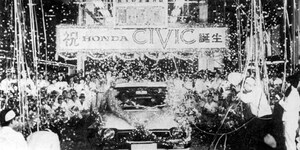 Diseñando la primera generación del Honda Civic