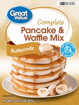 Walmart Great Value Buttermilk Pancake & Waffle Mix