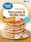 Continental Mills Recalls Walmart Great Value Buttermilk Pancake &amp; Waffle Mix Due To Possible Foreign Material Contamination