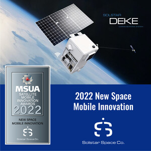 Solstar Deke Space Communicator Recognized as MSUA's New Space Mobile Innovation of the Year