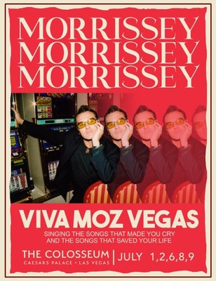 “Morrissey: Viva Moz Vegas” at The Colosseum at Caesars Palace