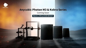 Anycubic se prépare à lancer ses imprimantes 3D Photon M3 et Kobra