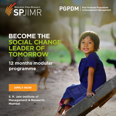 SPJIMR redesigns its Post Graduate Programme in Development Management (PGPDM) for a post COVID world