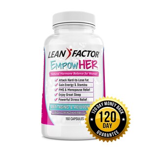 Lean Factor Announces EmpowHER, the New Stress-Relief, Anti-Aging Supplement for Women