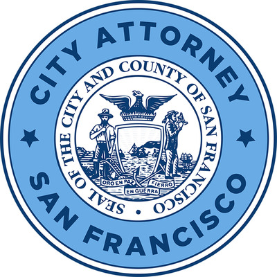 San Francisco City Attorney's Office's official seal. Dennis Herrera, City Attorney. (PRNewsFoto/City Attorney of San Francisco)
