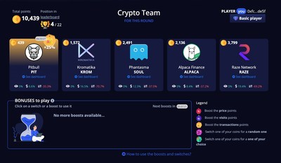 Vulkania.io has created a new play to earn game, that allows people to earn rewards, at no cost, with no risk and learn about various projects and the cryptocurrency market as they go.