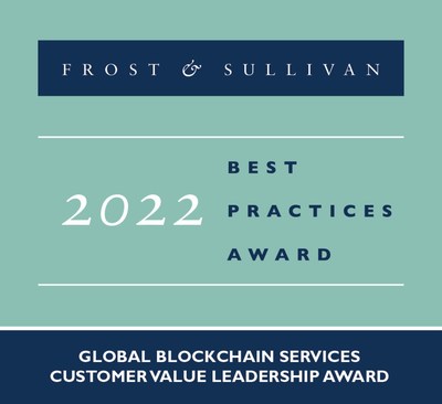 2022 Global Blockchain Services Customer Value Leadership Award